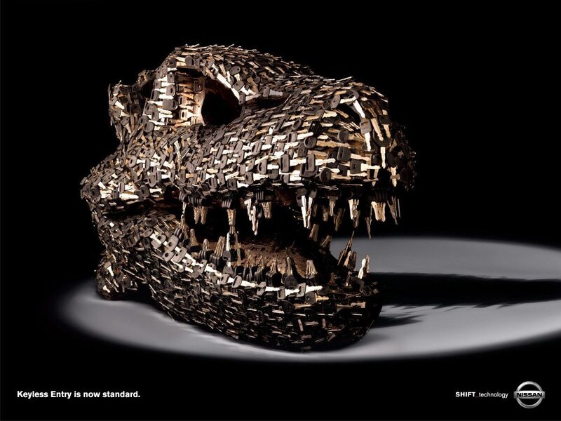 Crocodile Skull Sculpture