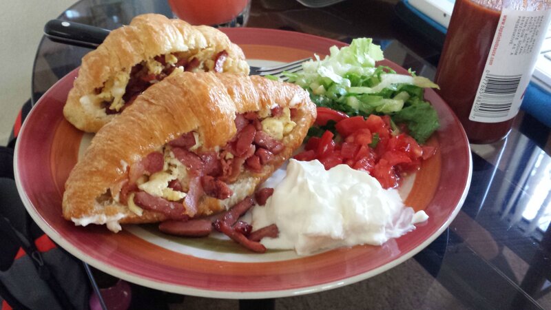 Croissant Breakfast Sandwich
