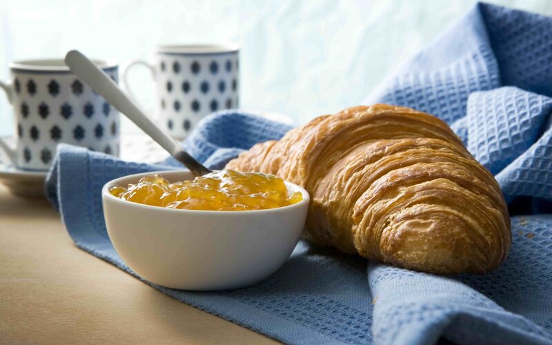 Croissant with Jam