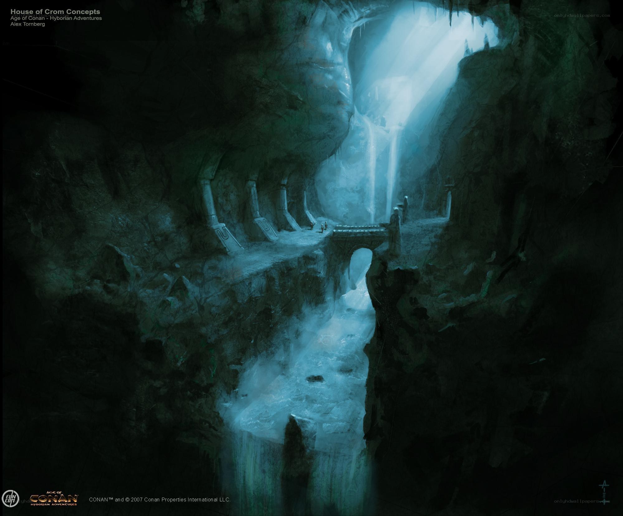 Crom's House cave concept