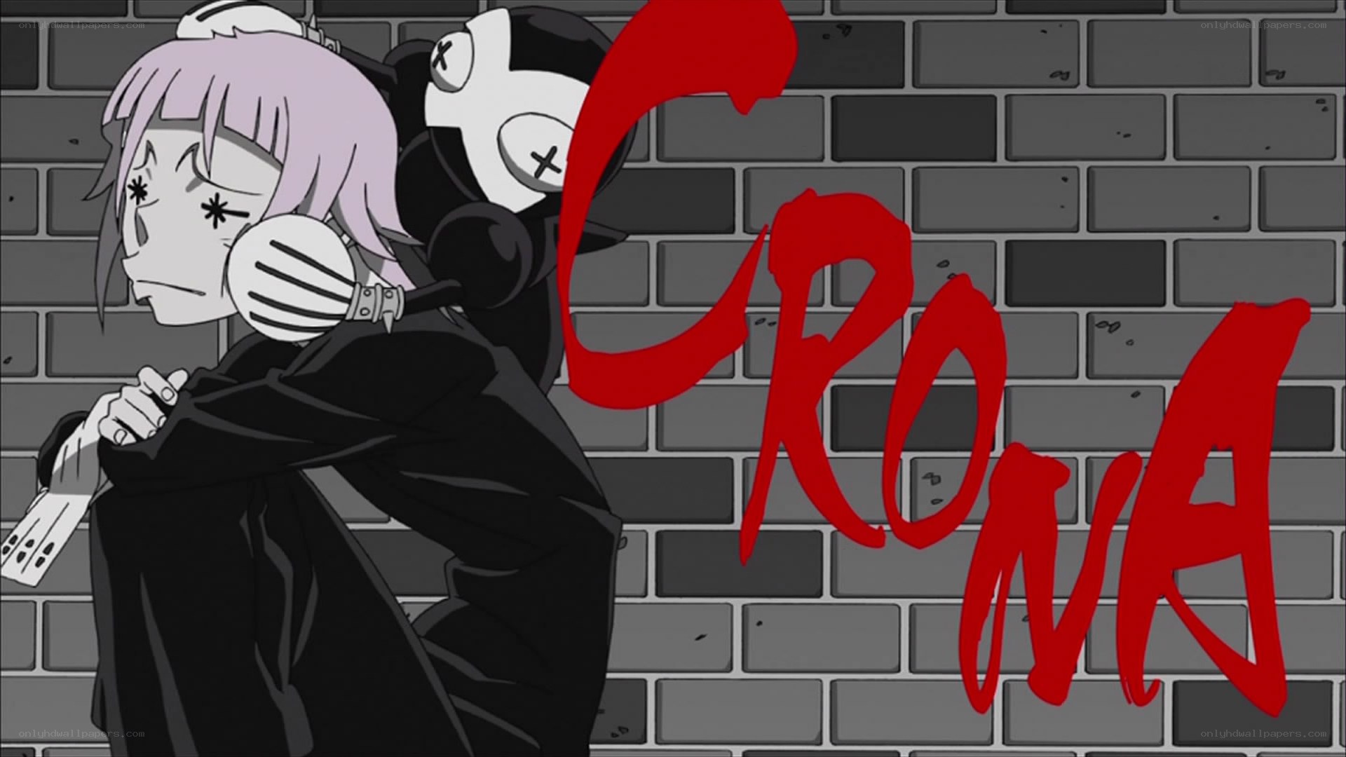 Crona anime scene