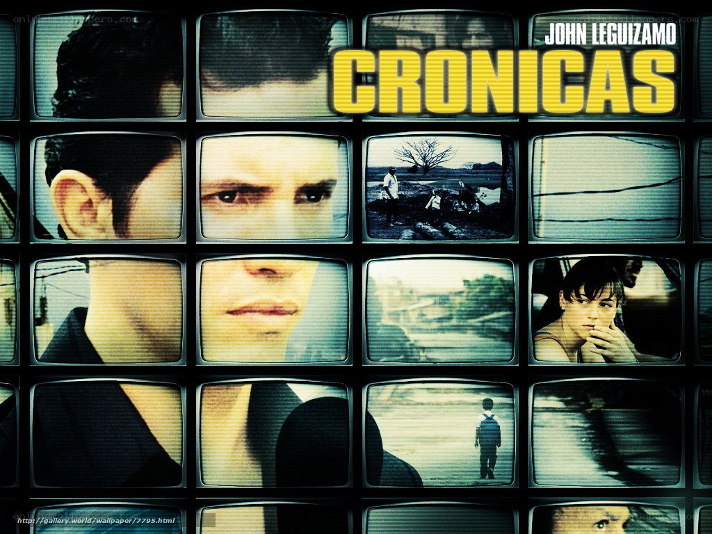 Cronicas movie poster collage