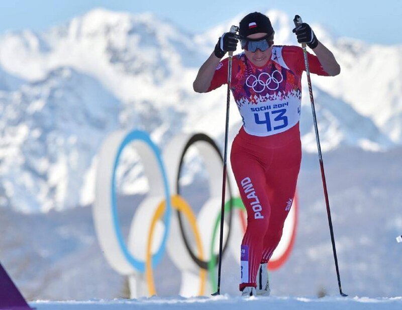 Cross-country Skier — Red