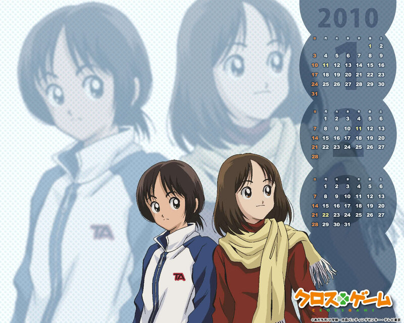 Cross Game anime calendar