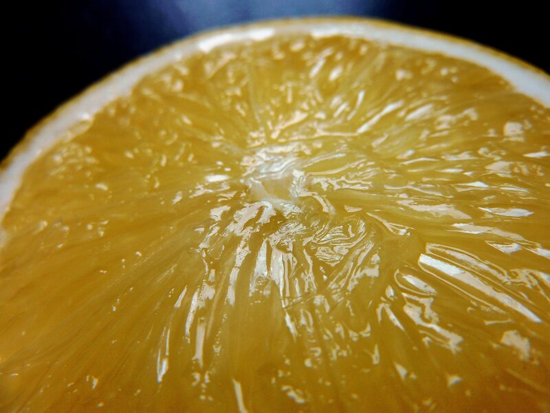 Cross-section of Lemon