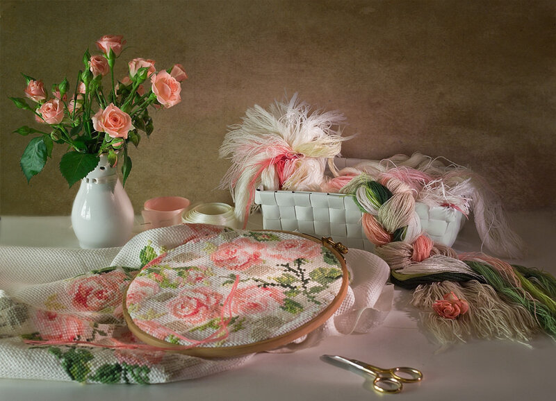 Cross-stitch Embroidery Setup