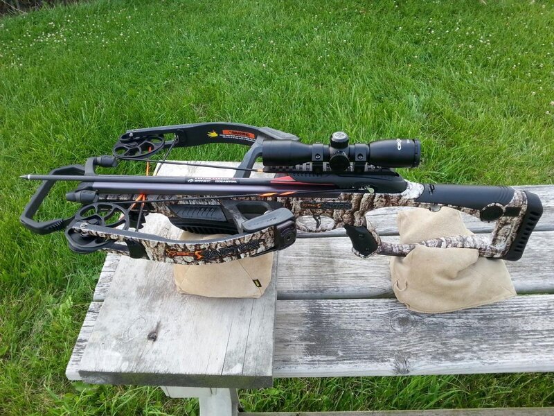 Crossbow on Bench