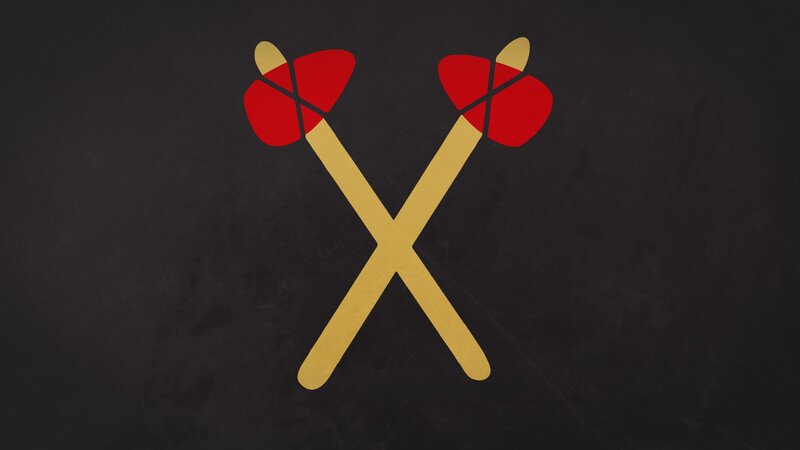 Crossed axes symbol