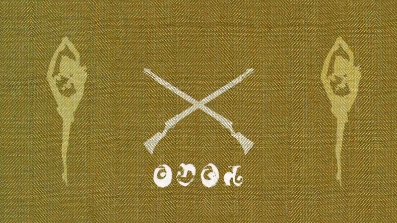 Crossed Rifles Emblem — Olive Green