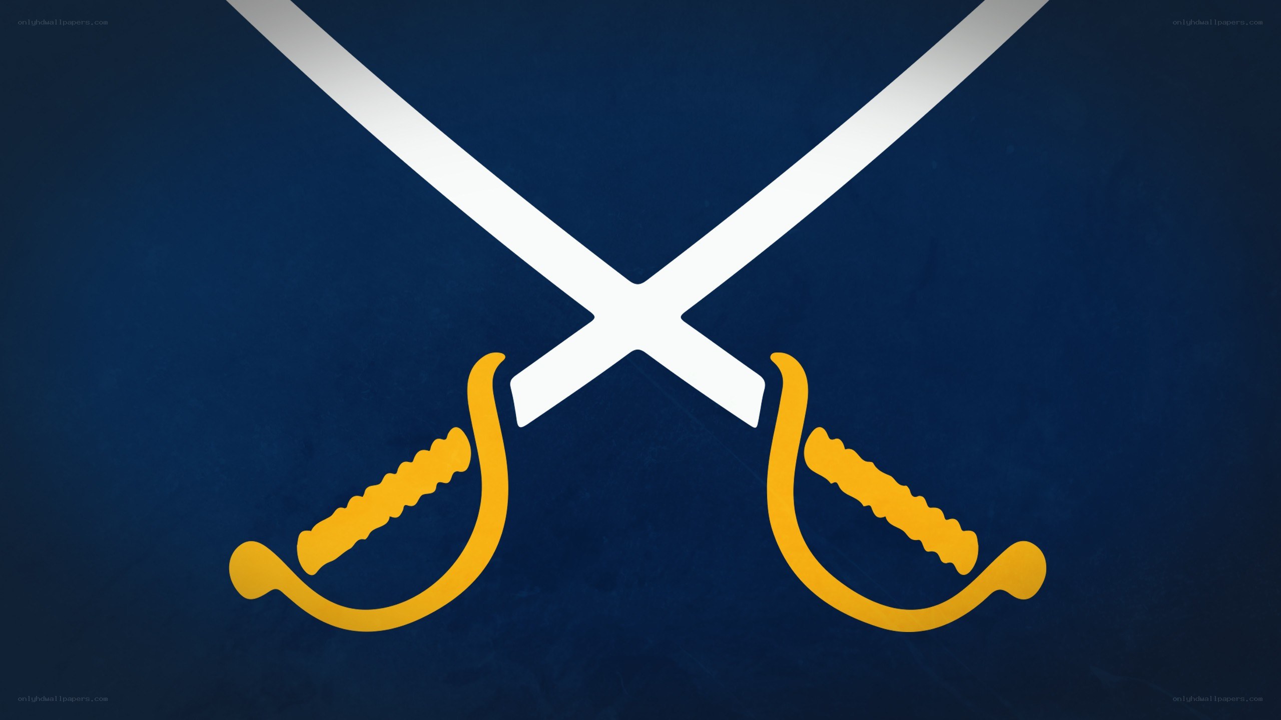 Crossed swords emblem