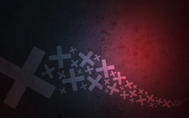 crosses in motion