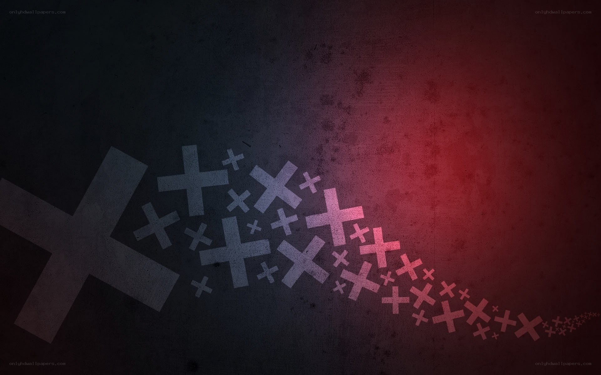 crosses in motion