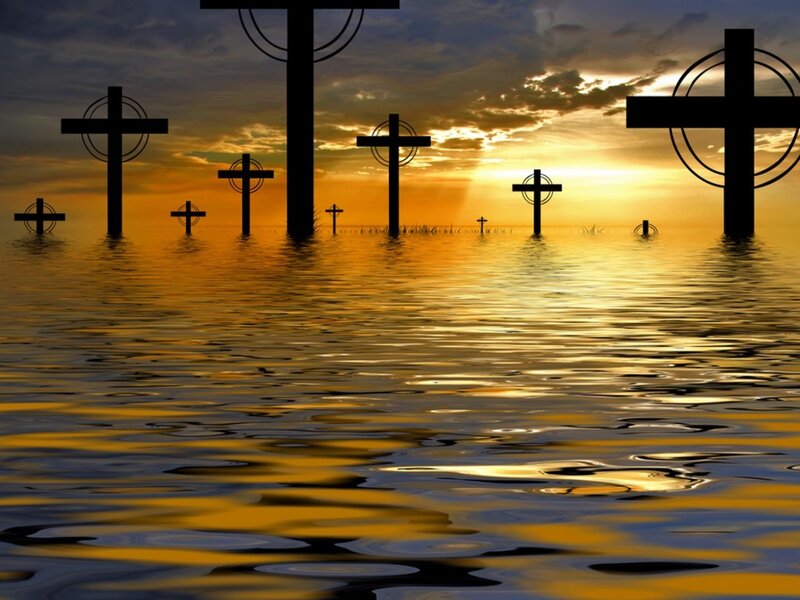 Crosses in Water