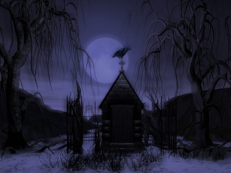 Crow on Chapel Roof