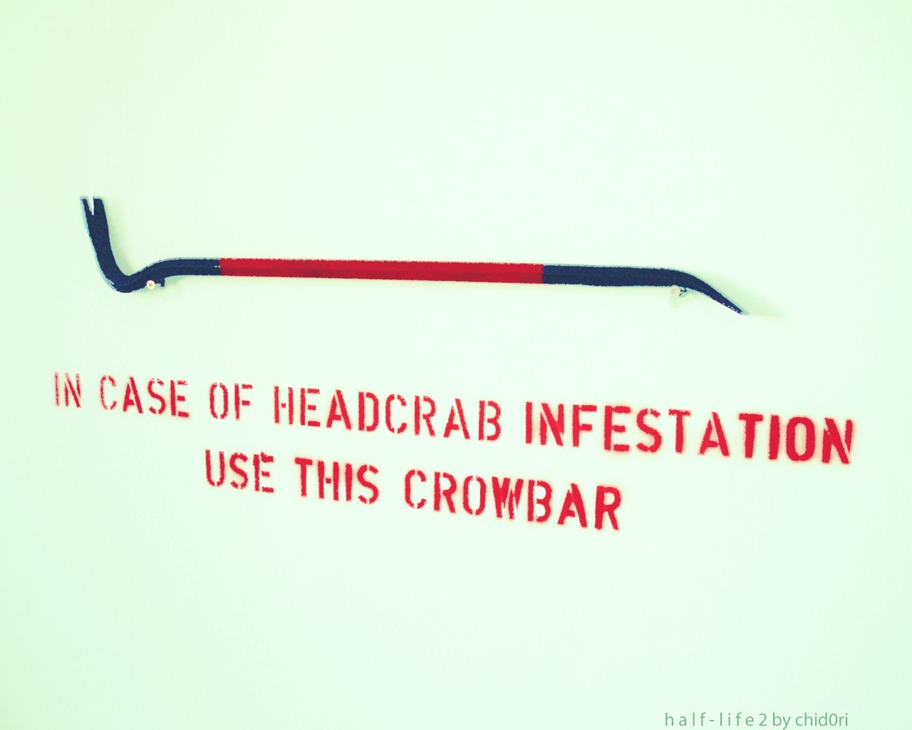 Crowbar for headcrab infestation