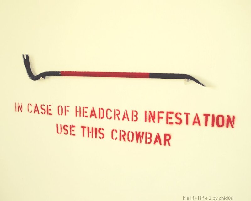 Crowbar for headcrab infestation
