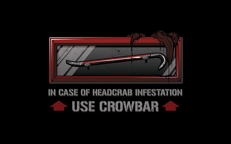 Crowbar in case of headcrab infestation