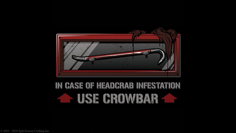 Crowbar in case of headcrab infestation