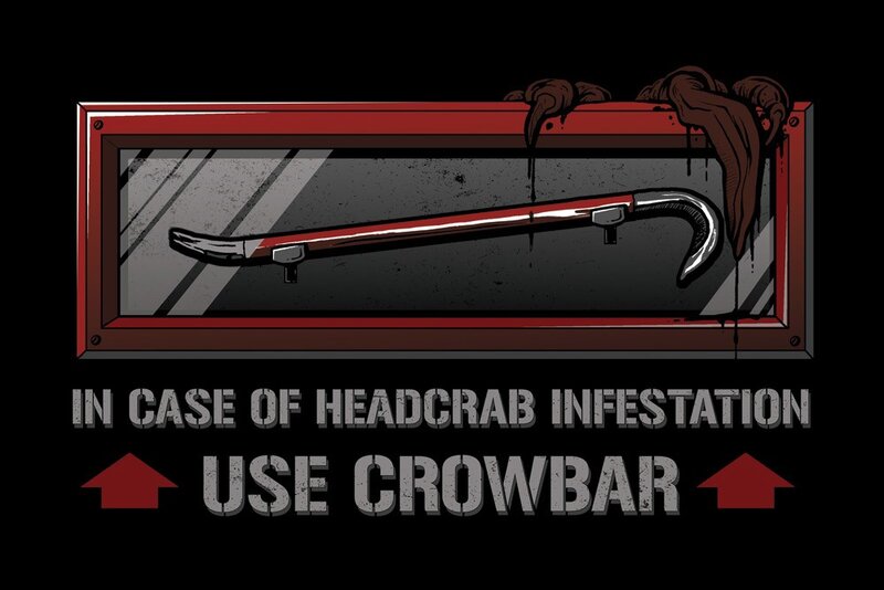 Crowbar in case of infestation
