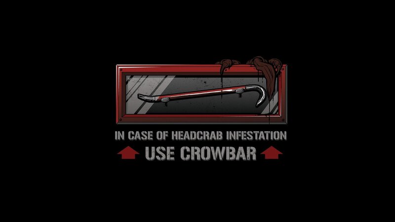 crowbar safety sign