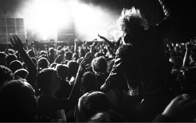 Crowd at a concert