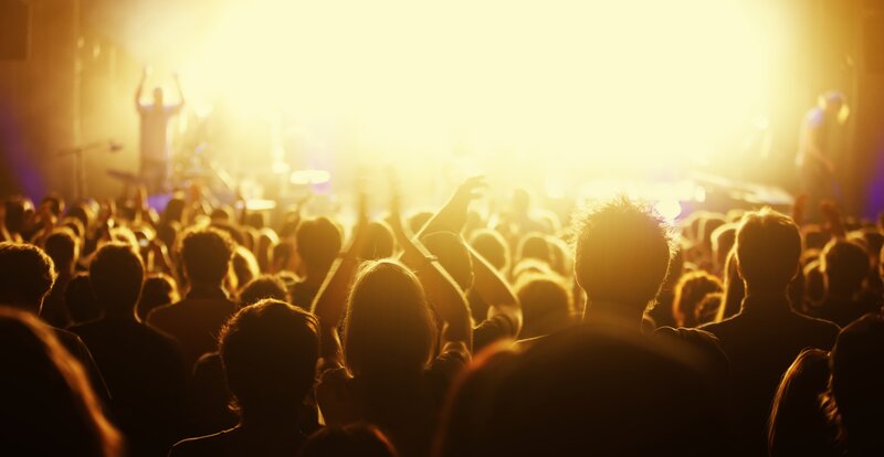 Crowd at a concert
