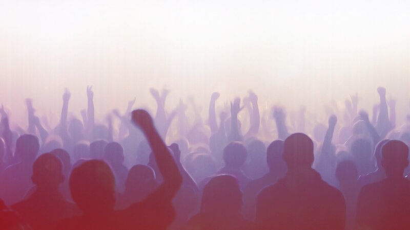 crowd at a concert