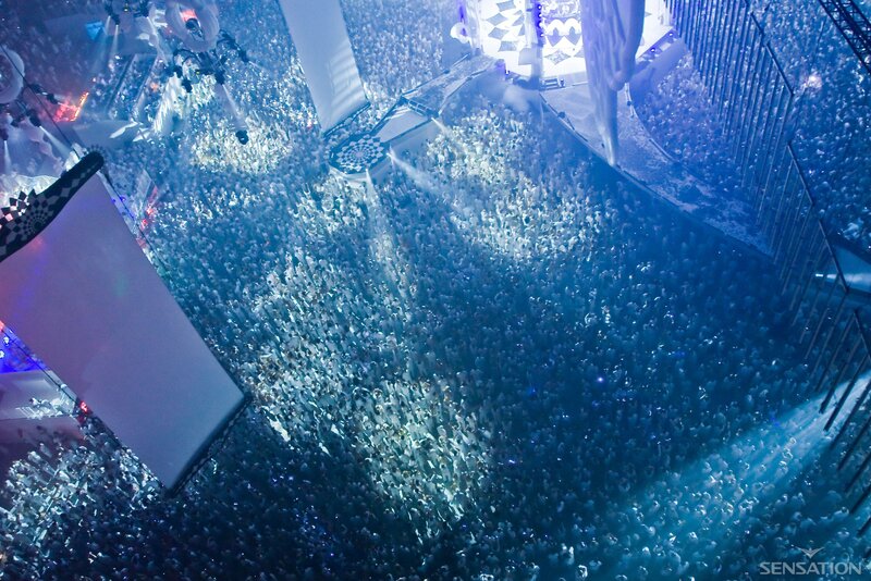 Crowd at a music festival