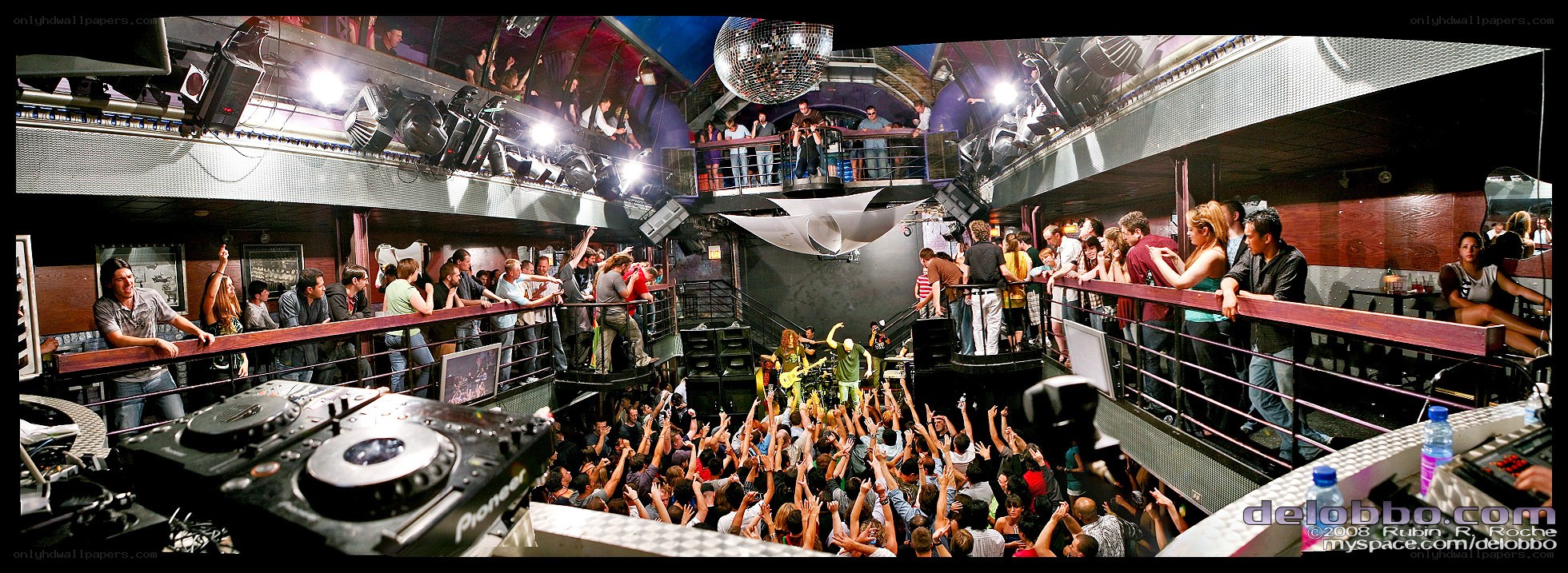 crowd at a music venue