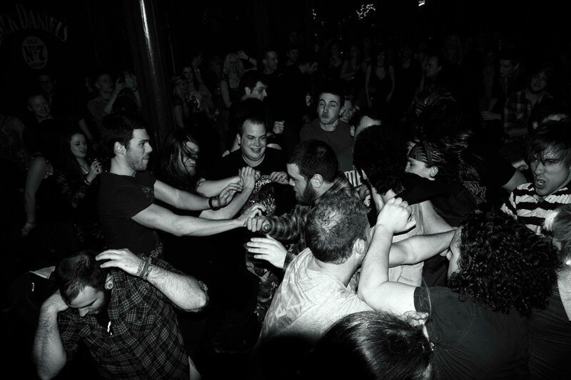 crowd at a music venue