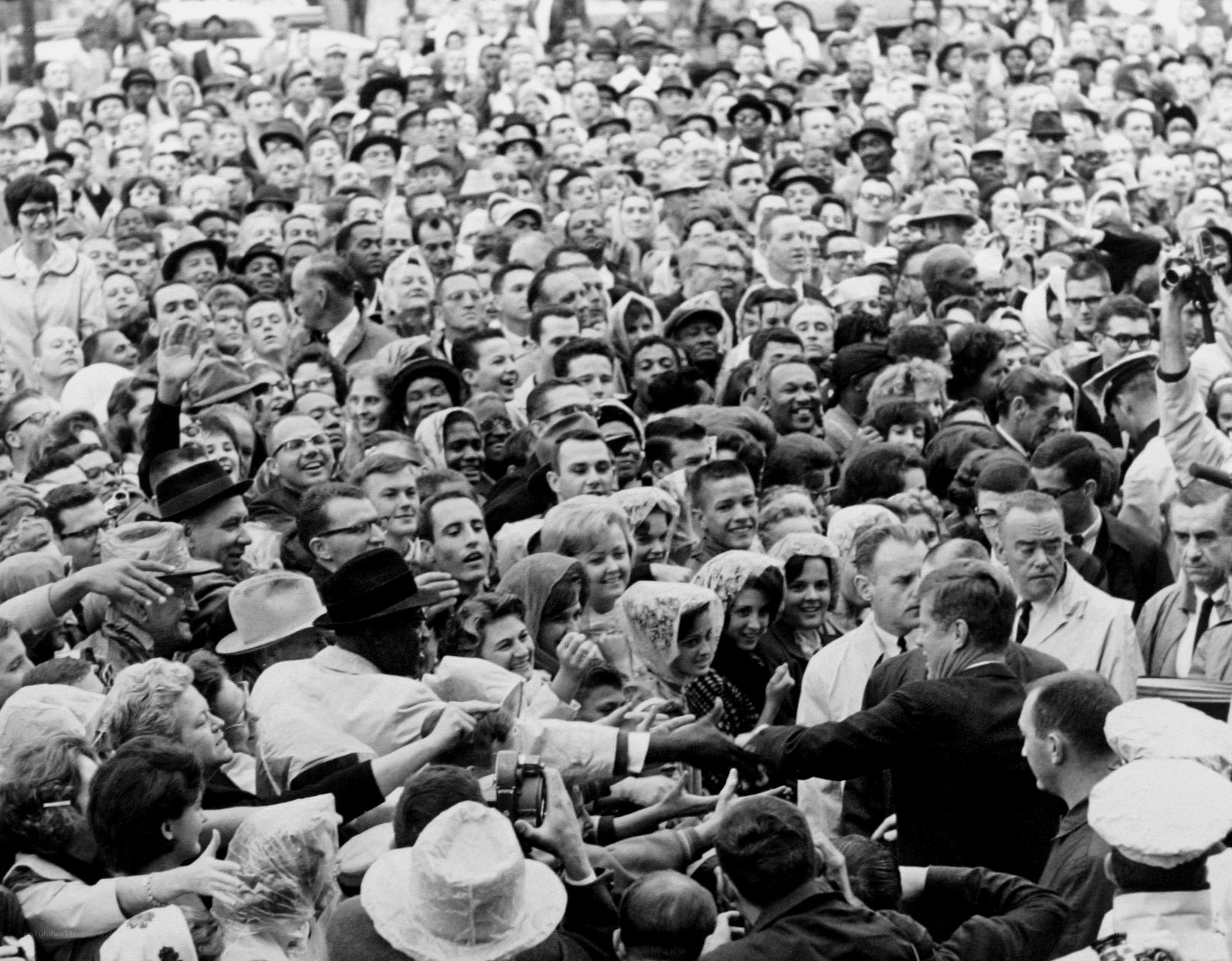 Crowd at a public event