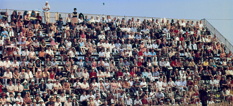 Crowd at a stadium event