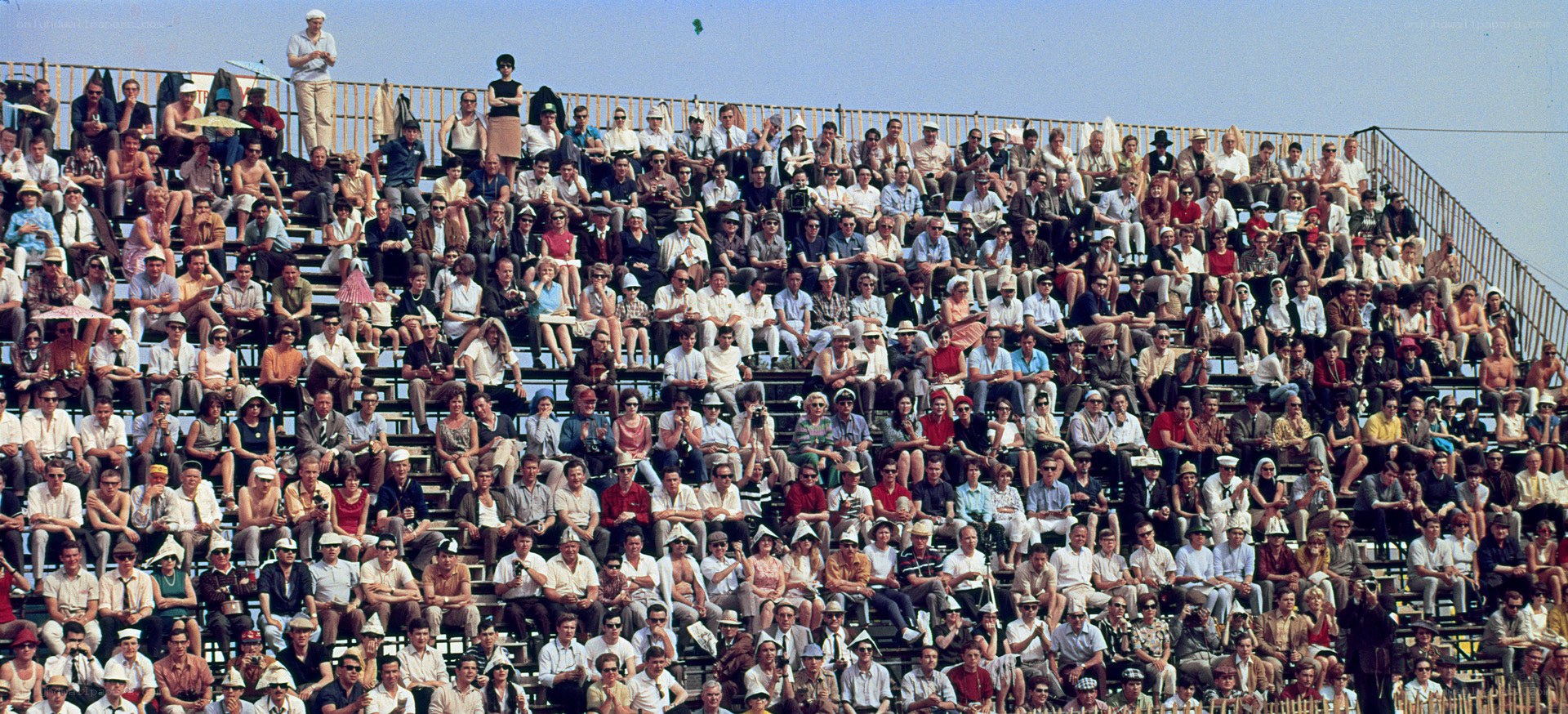 Crowd at a stadium event