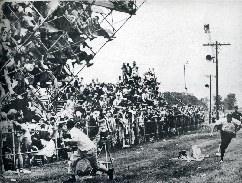 Crowd at airshow event