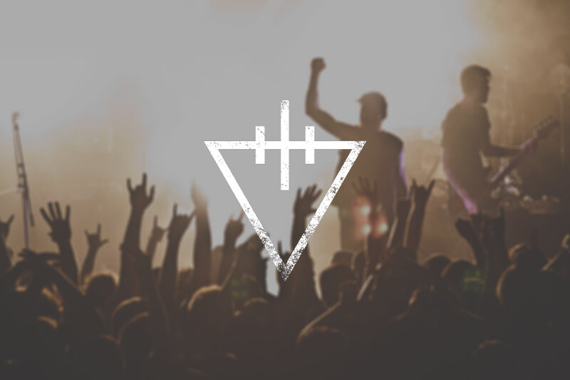 Crowd at Concert — Gray