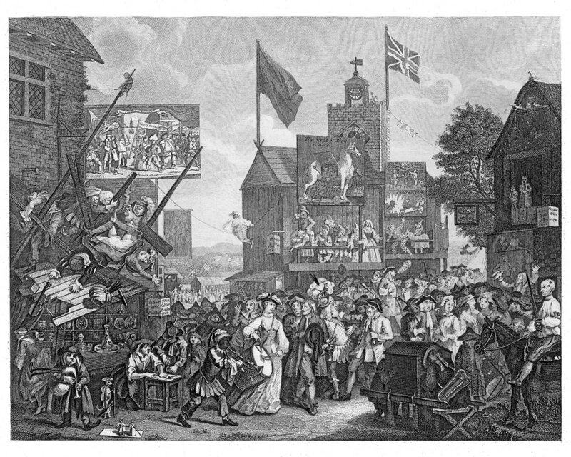Crowd at Fairground