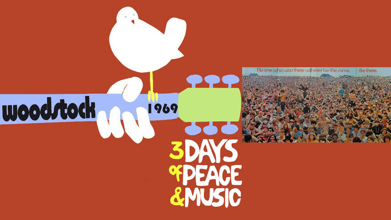 Crowd at Music Festival — Red, Peaceful
