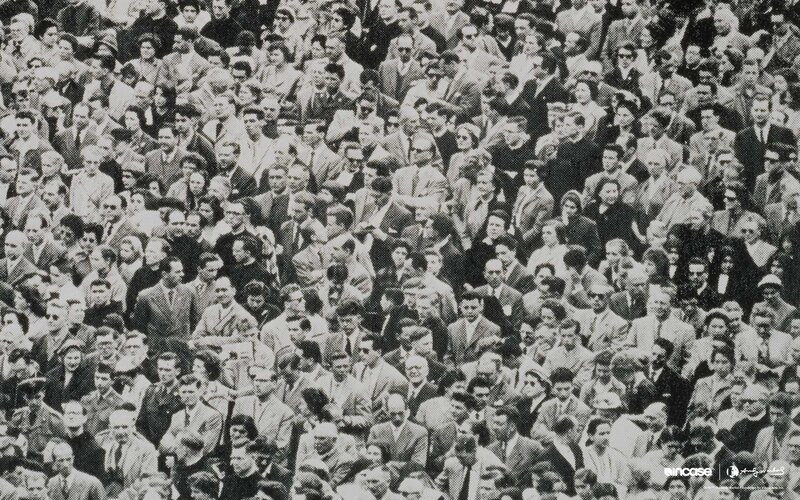 crowd at public event