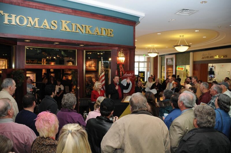 Crowd at Store Event