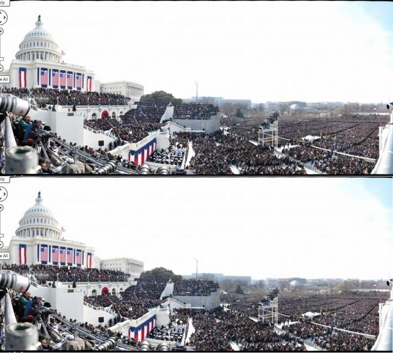 Crowd at U.S. Capitol event
