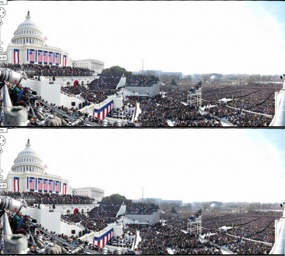 Crowd at U.S. Capitol event