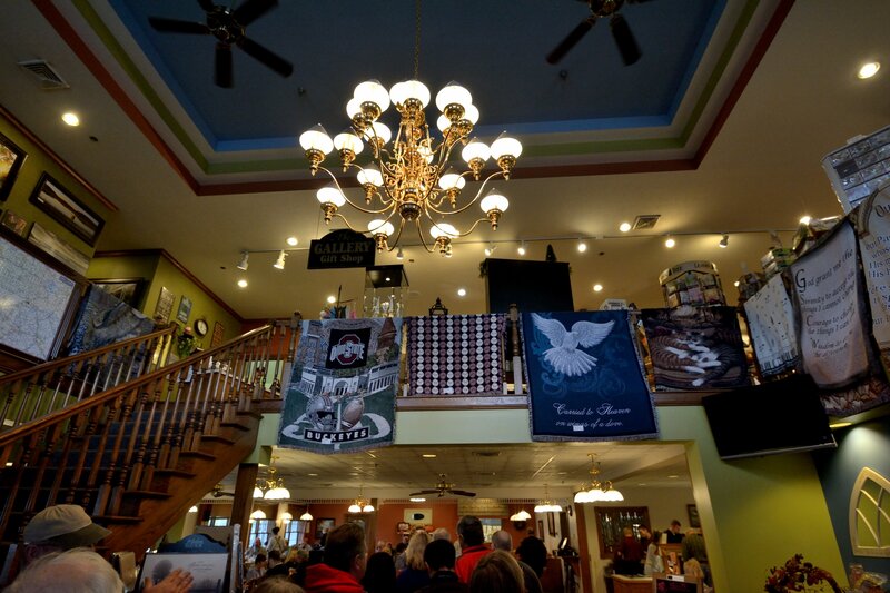 Crowd in Gift Shop