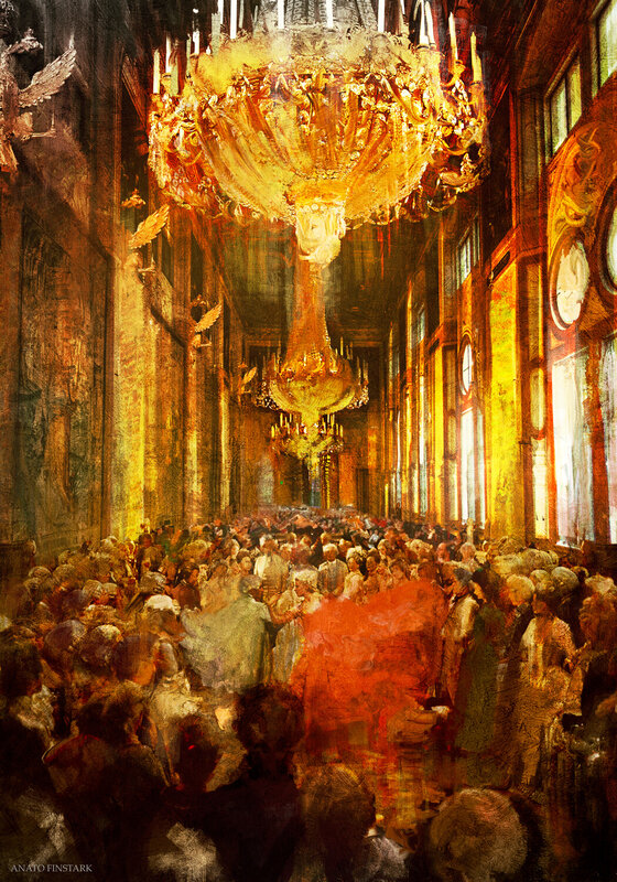 Crowd in Grand Hall
