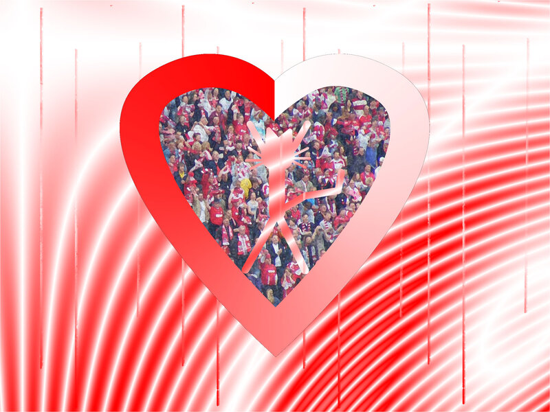 Crowd in Heart Shape