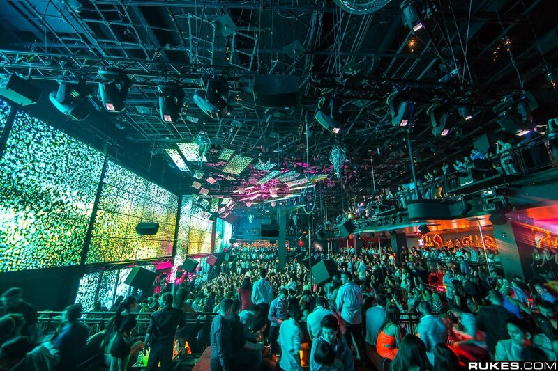 Crowd in Nightclub