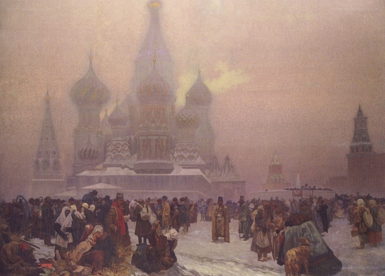 Crowd in Red Square