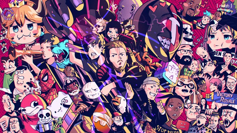 Crowd of Animated Characters