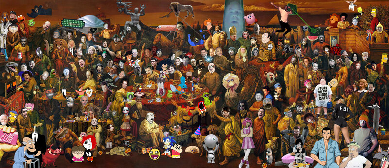 Crowd of Characters