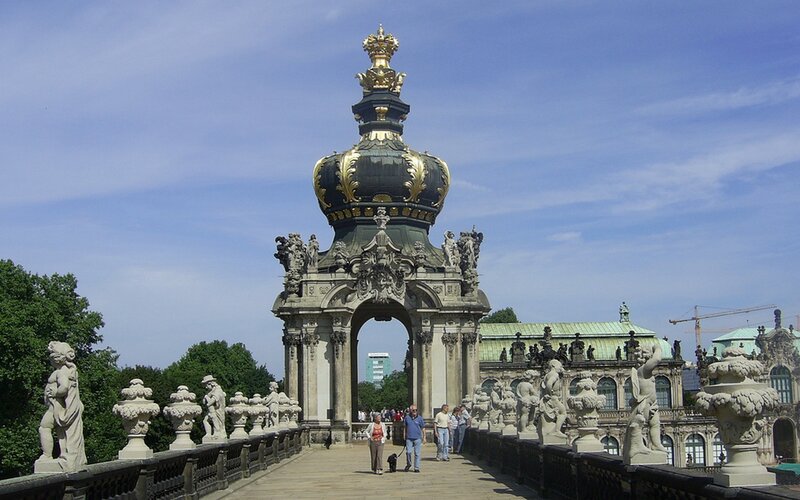 Crown Gate at Nymphenburg Palace