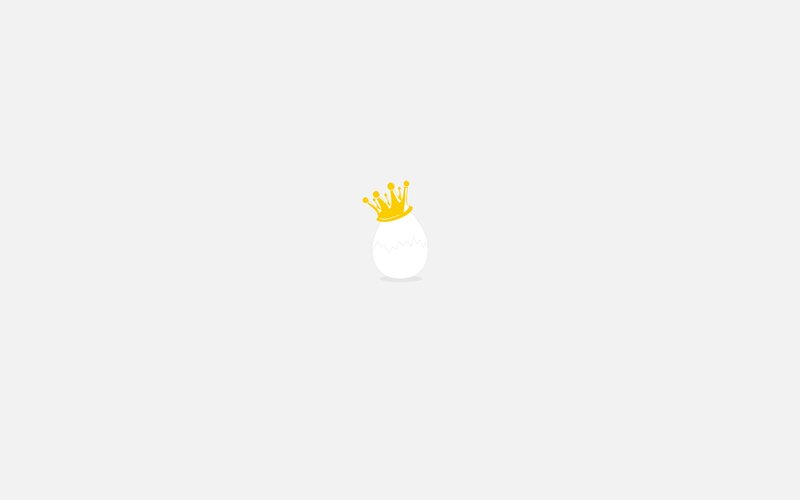 crowned egg icon